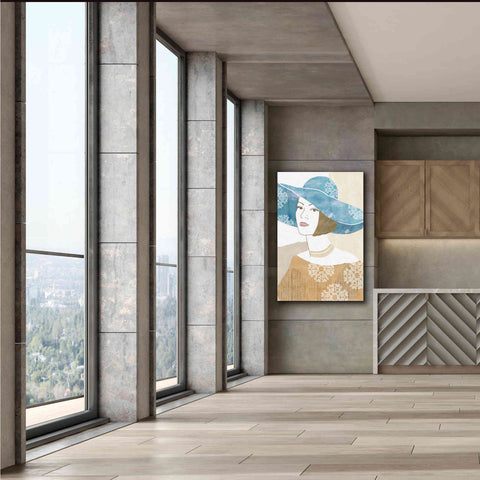 Image of 'Chapeau Boho II' by Flora Kouta Giclee Canvas Wall Art,40 x 60