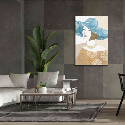 Image of 'Chapeau Boho II' by Flora Kouta Giclee Canvas Wall Art,40 x 60
