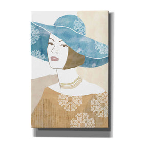 'Chapeau Boho II' by Flora Kouta Giclee Canvas Wall Art
