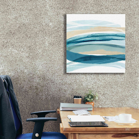 Image of 'Cirrus Flow I' by Flora Kouta Giclee Canvas Wall Art,26 x 26