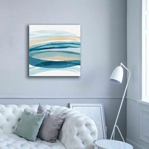 Image of 'Cirrus Flow I' by Flora Kouta Giclee Canvas Wall Art,37 x 37