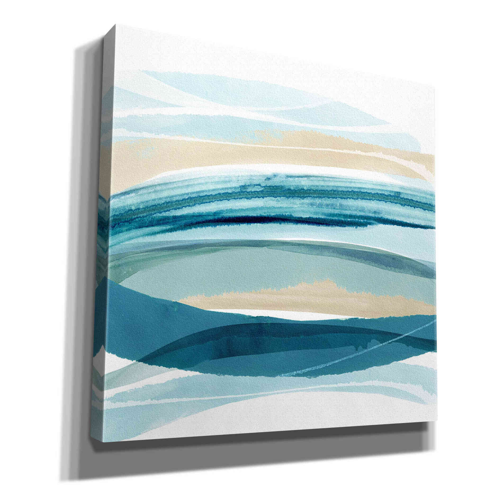 'Cirrus Flow I' by Flora Kouta Giclee Canvas Wall Art