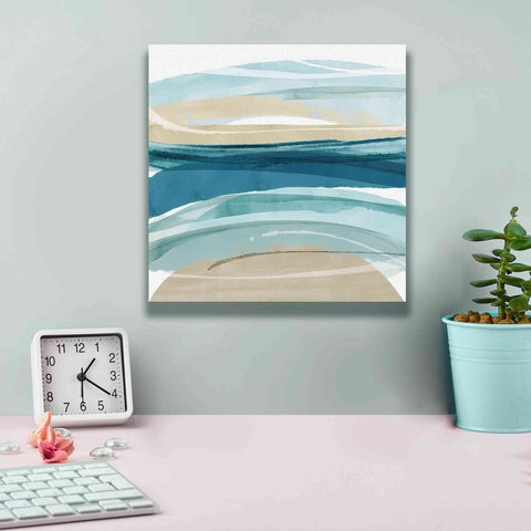 Image of 'Cirrus Flow II' by Flora Kouta Giclee Canvas Wall Art,12 x 12