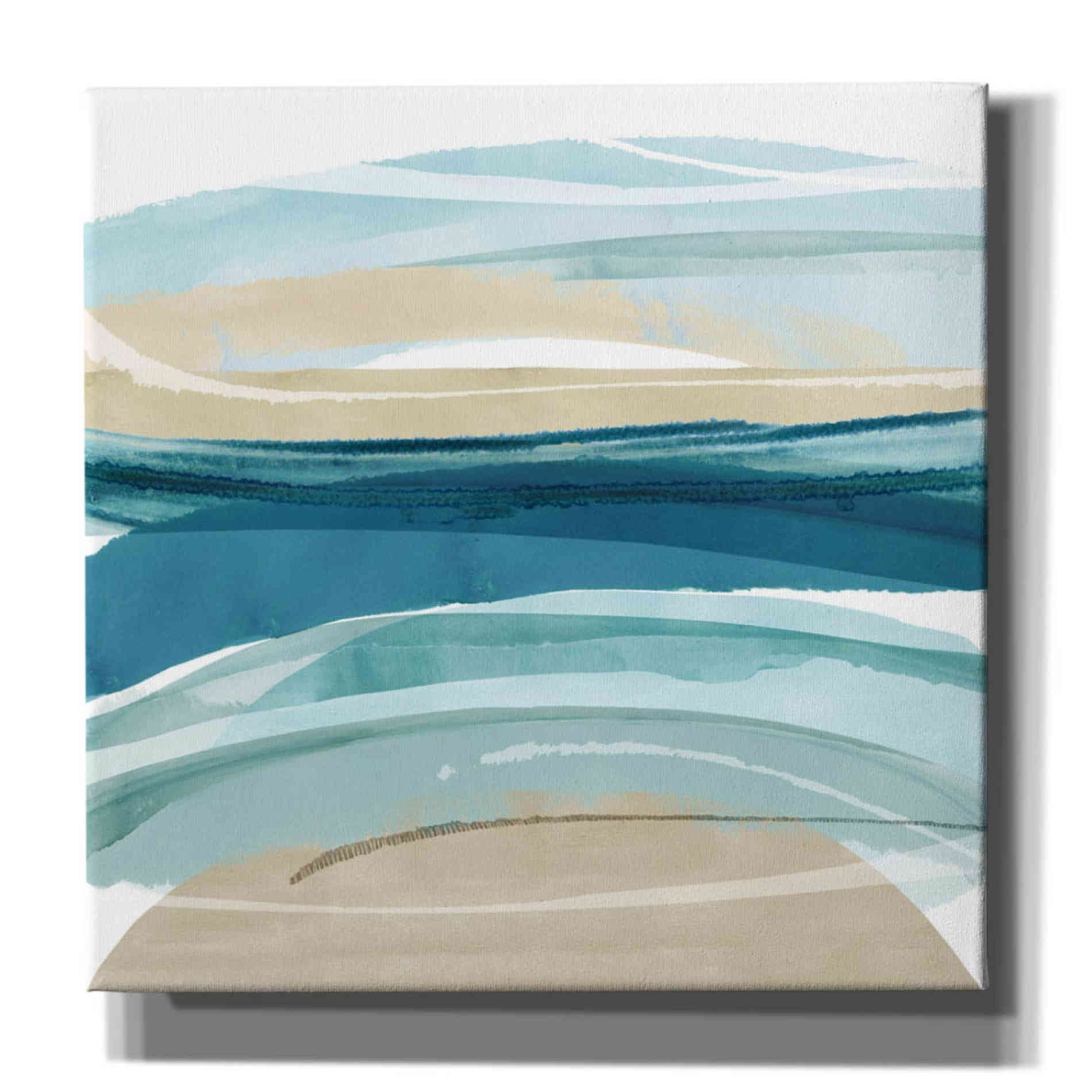 'Cirrus Flow II' by Flora Kouta Giclee Canvas Wall Art