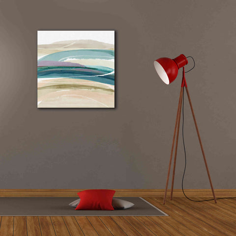 Image of 'Cirrus Flow III' by Flora Kouta Giclee Canvas Wall Art,26 x 26