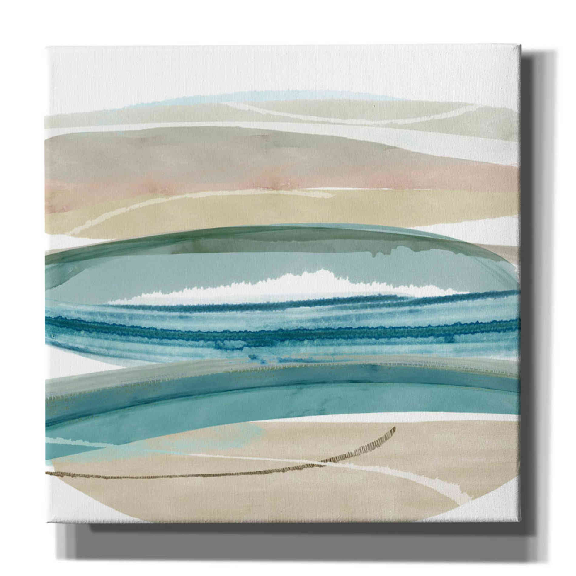 'Cirrus Flow IV' by Flora Kouta Giclee Canvas Wall Art