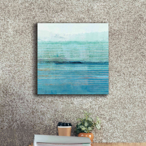 Image of 'Ocean Daydream II' by Flora Kouta Giclee Canvas Wall Art,18 x 18