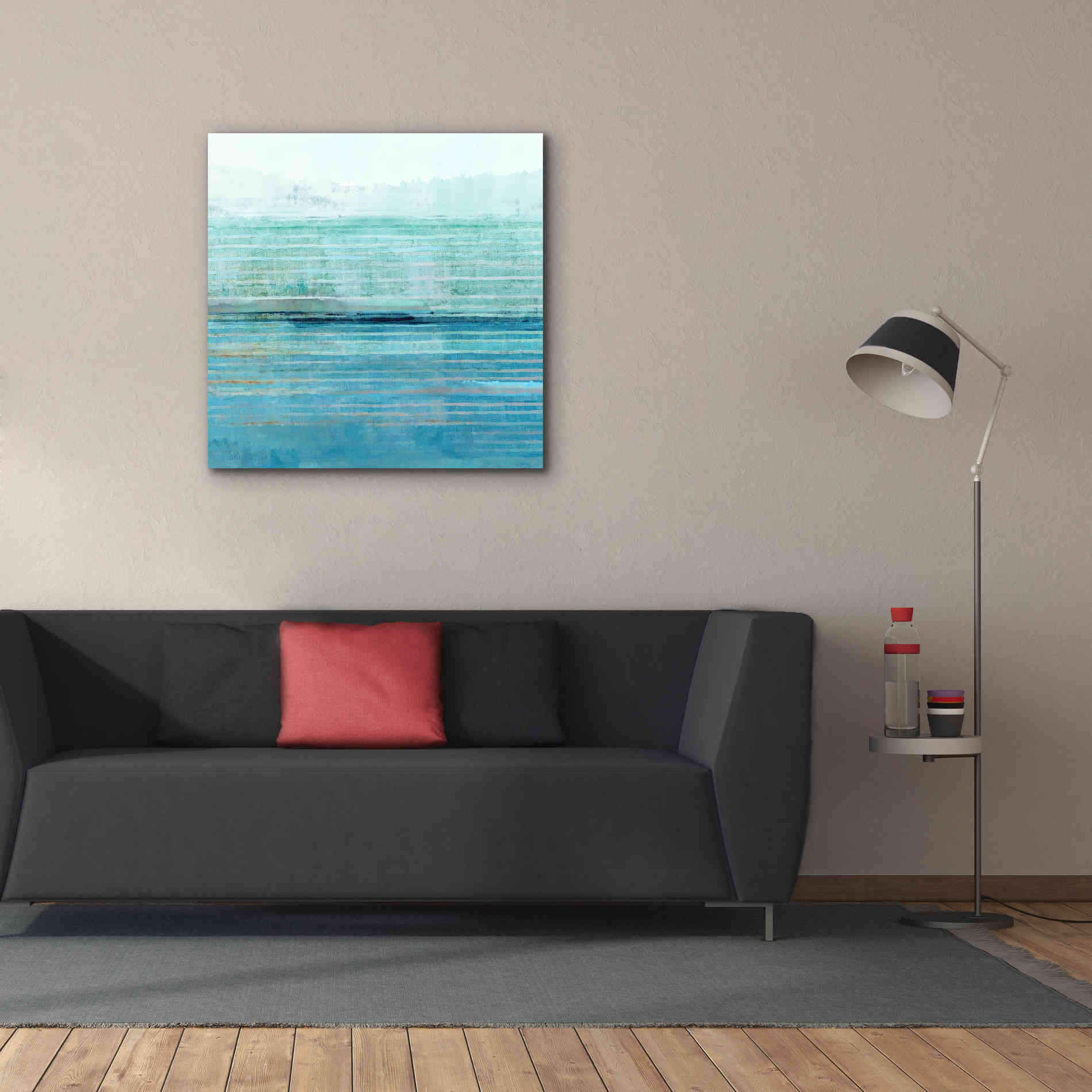 'Ocean Daydream II' by Flora Kouta Giclee Canvas Wall Art,37 x 37