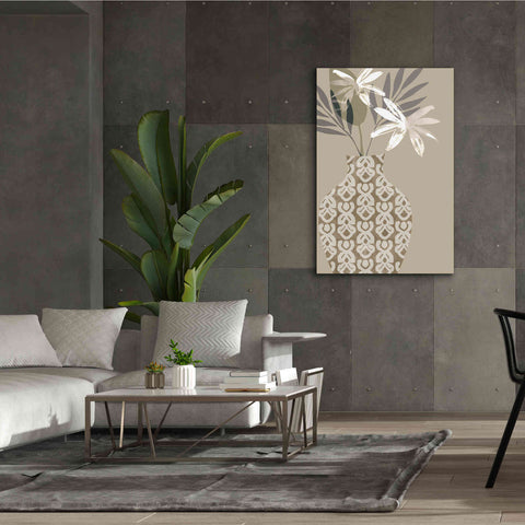 Image of 'Decorative Vase I' by Flora Kouta Giclee Canvas Wall Art,40 x 60
