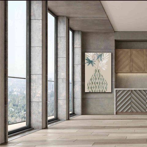 Image of 'Decorative Vase II' by Flora Kouta Giclee Canvas Wall Art,40 x 60