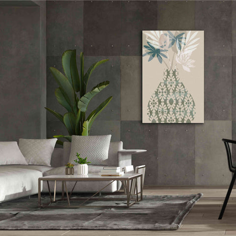 Image of 'Decorative Vase II' by Flora Kouta Giclee Canvas Wall Art,40 x 60