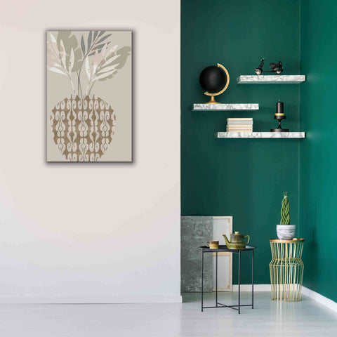 Image of 'Decorative Vase III' by Flora Kouta Giclee Canvas Wall Art,26 x 40