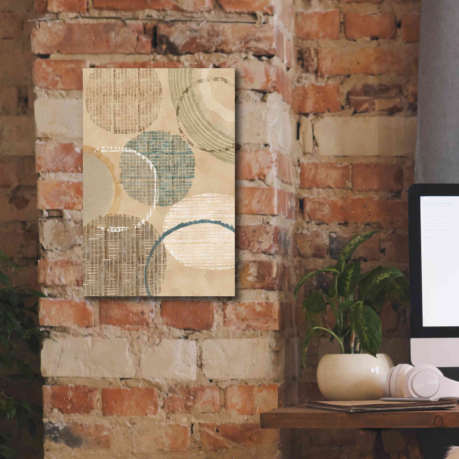 'Woven Baskets I' by Flora Kouta Giclee Canvas Wall Art,12 x 18