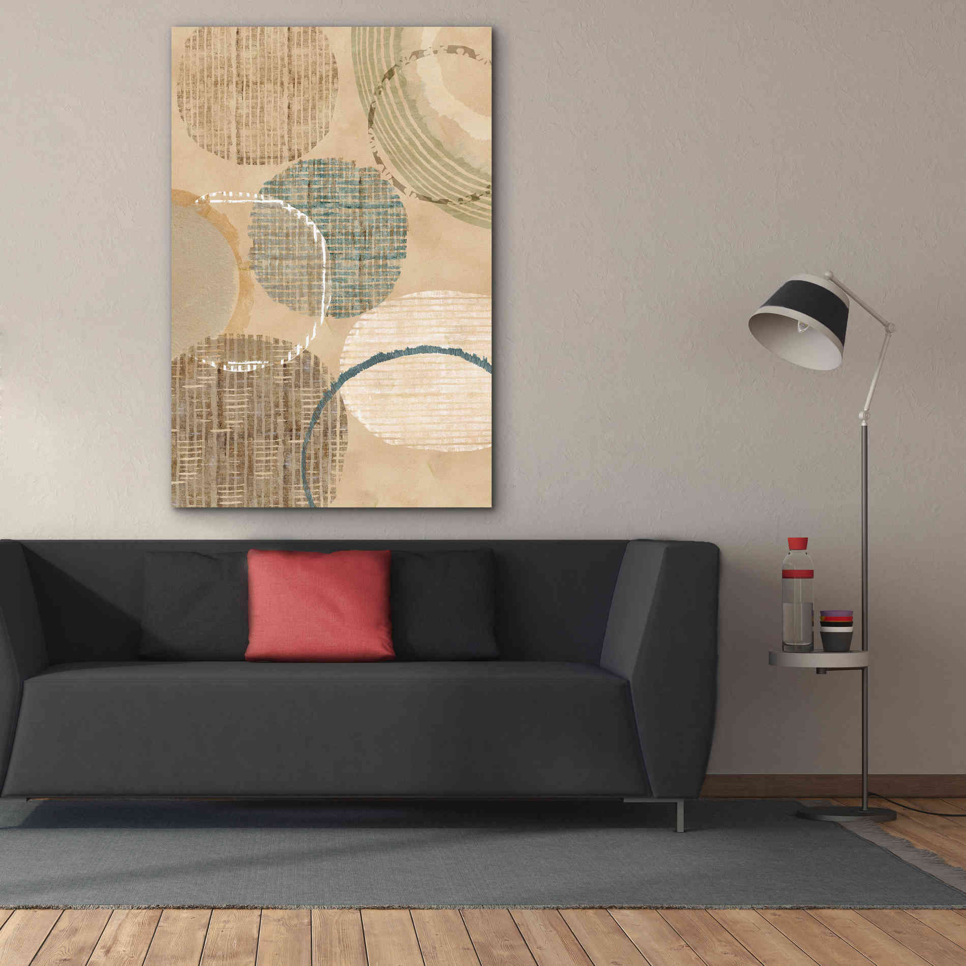 'Woven Baskets I' by Flora Kouta Giclee Canvas Wall Art,40 x 60