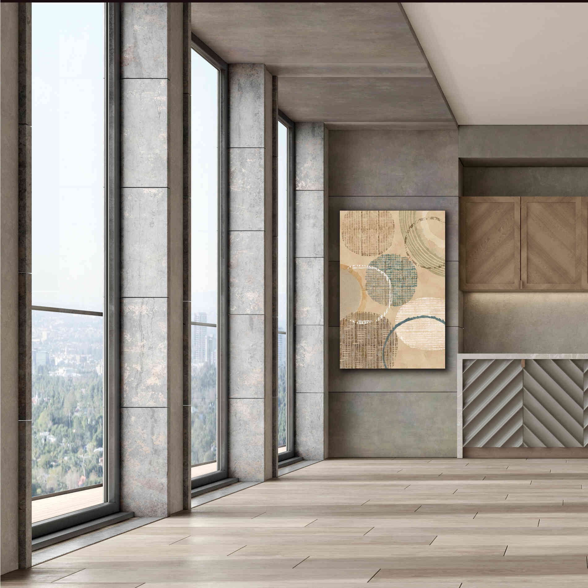 'Woven Baskets I' by Flora Kouta Giclee Canvas Wall Art,40 x 60