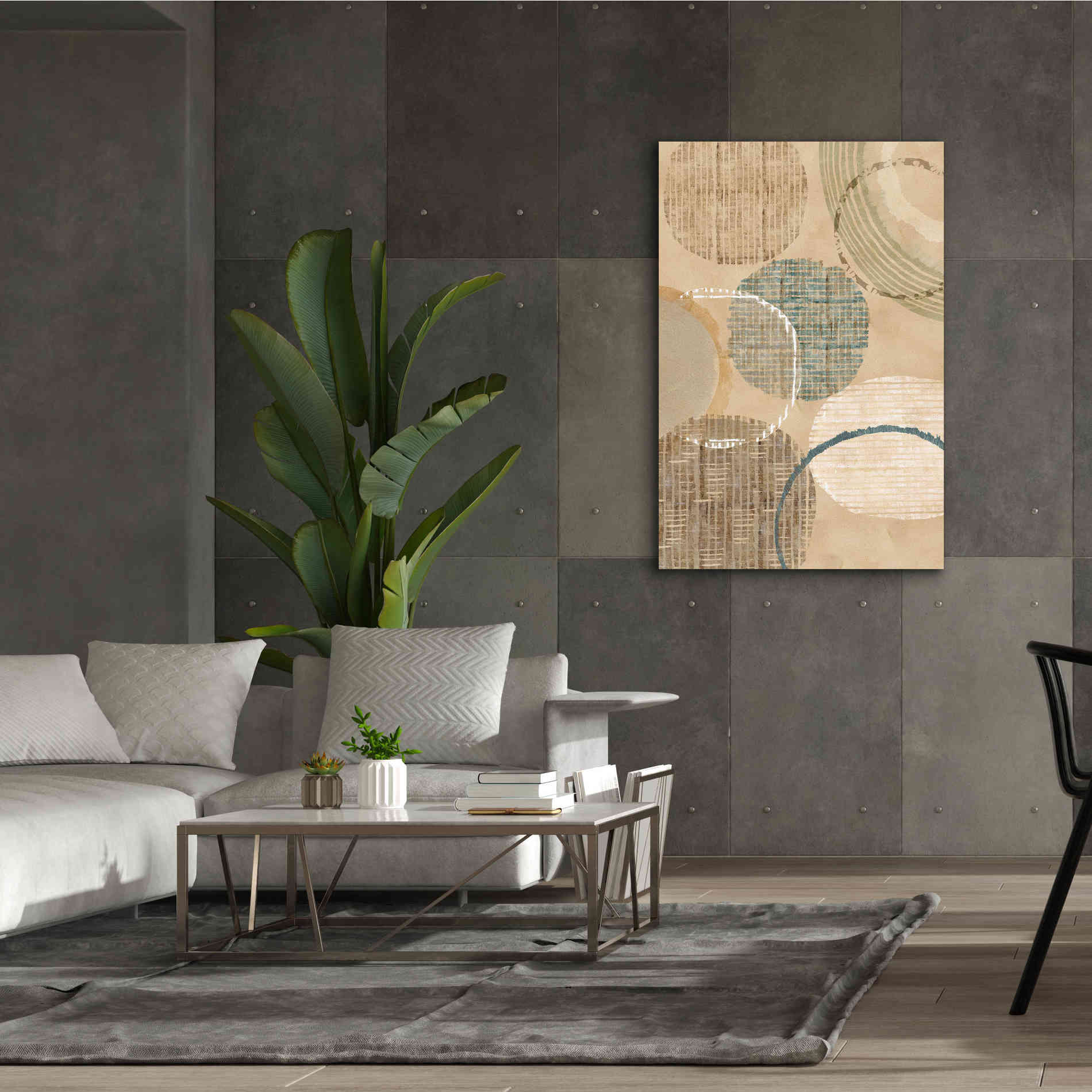 'Woven Baskets I' by Flora Kouta Giclee Canvas Wall Art,40 x 60