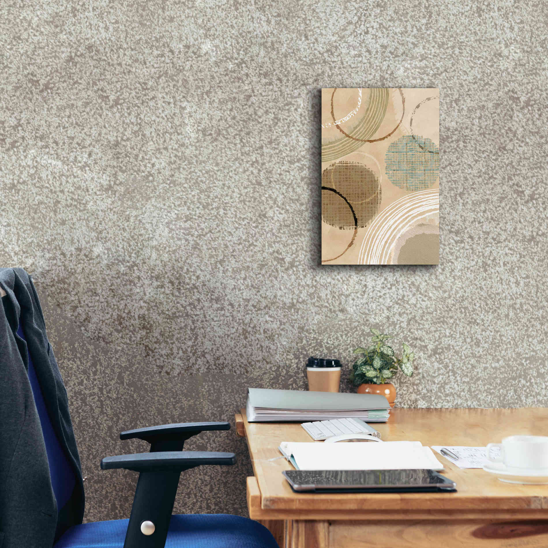 'Woven Baskets II' by Flora Kouta Giclee Canvas Wall Art,12 x 18