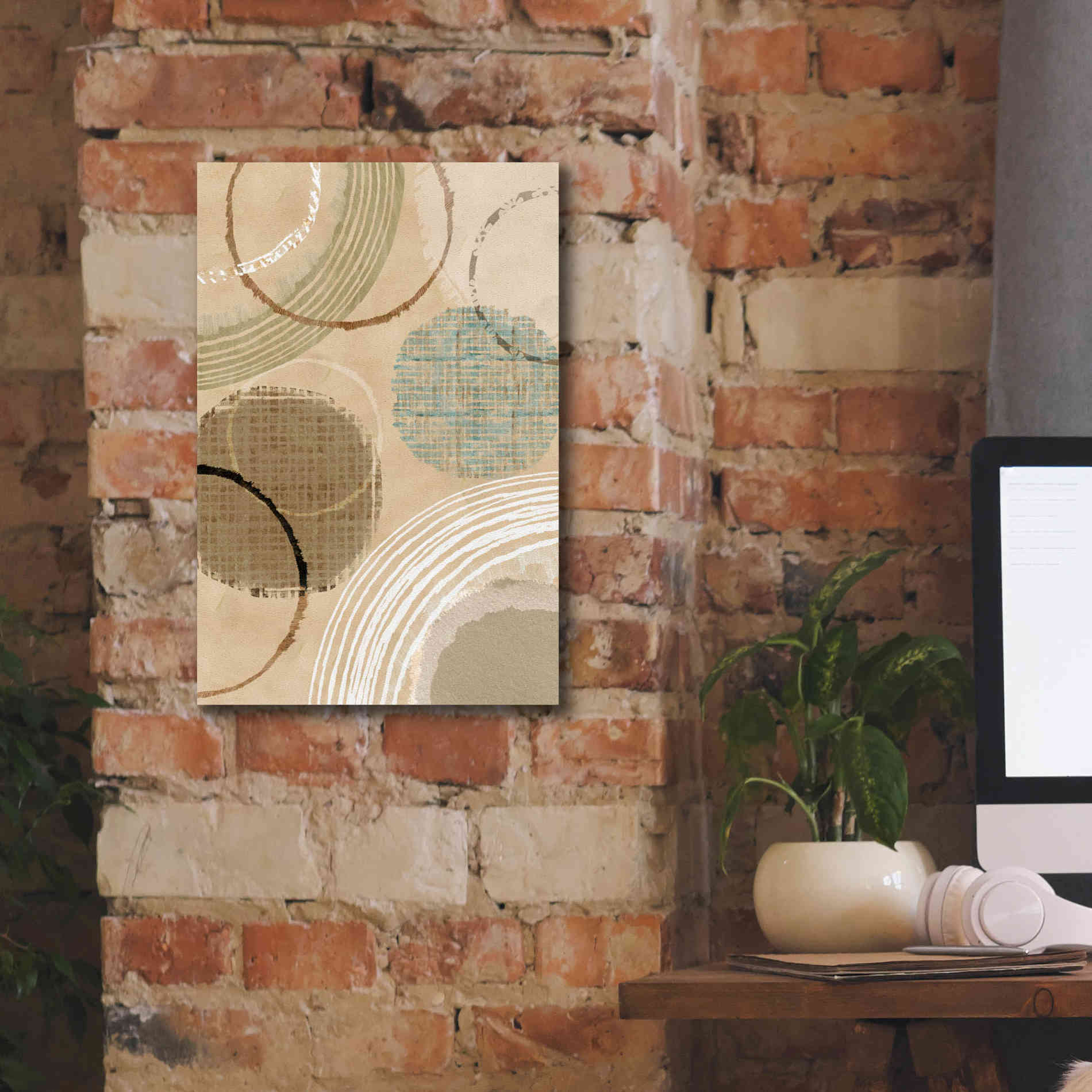 'Woven Baskets II' by Flora Kouta Giclee Canvas Wall Art,12 x 18