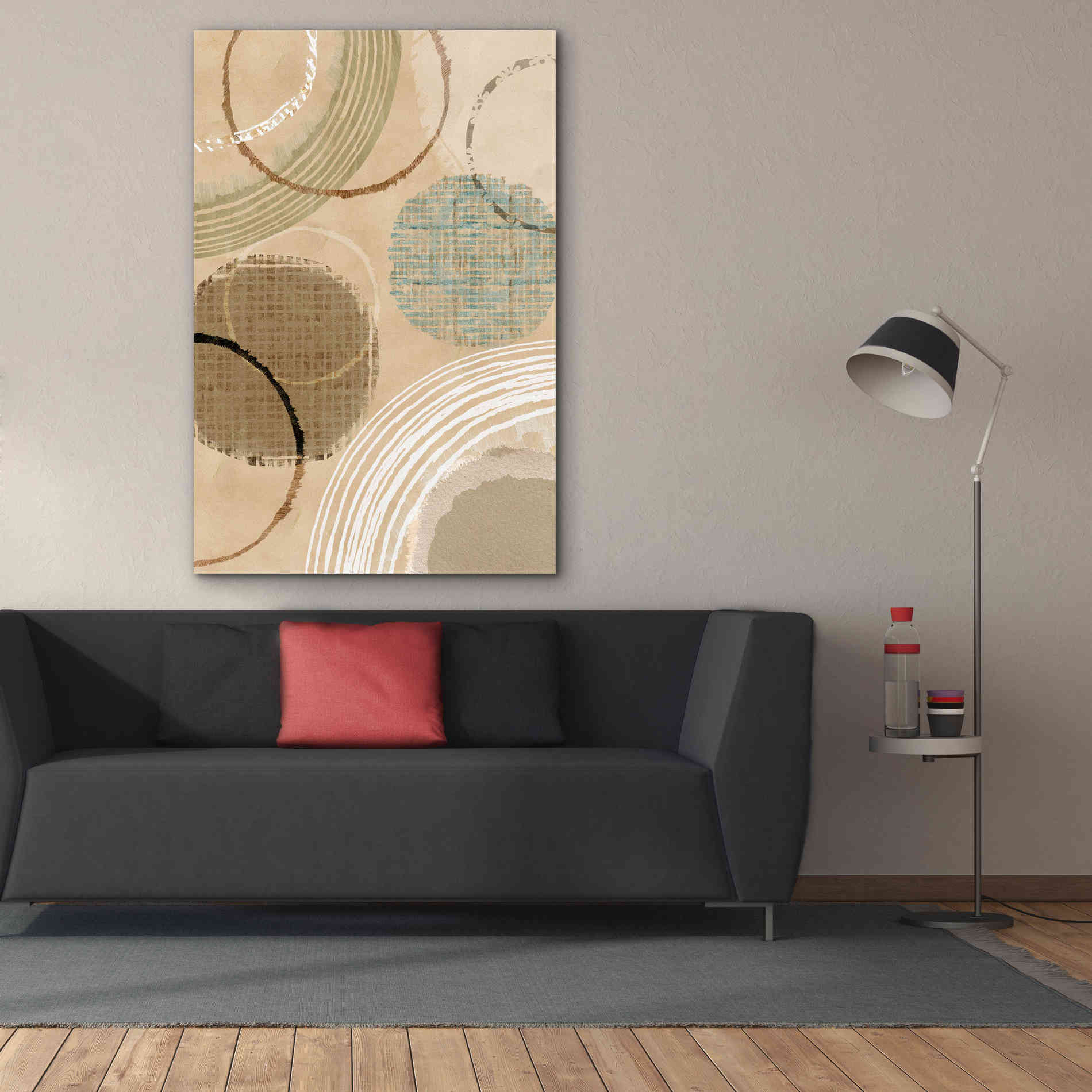 'Woven Baskets II' by Flora Kouta Giclee Canvas Wall Art,40 x 60