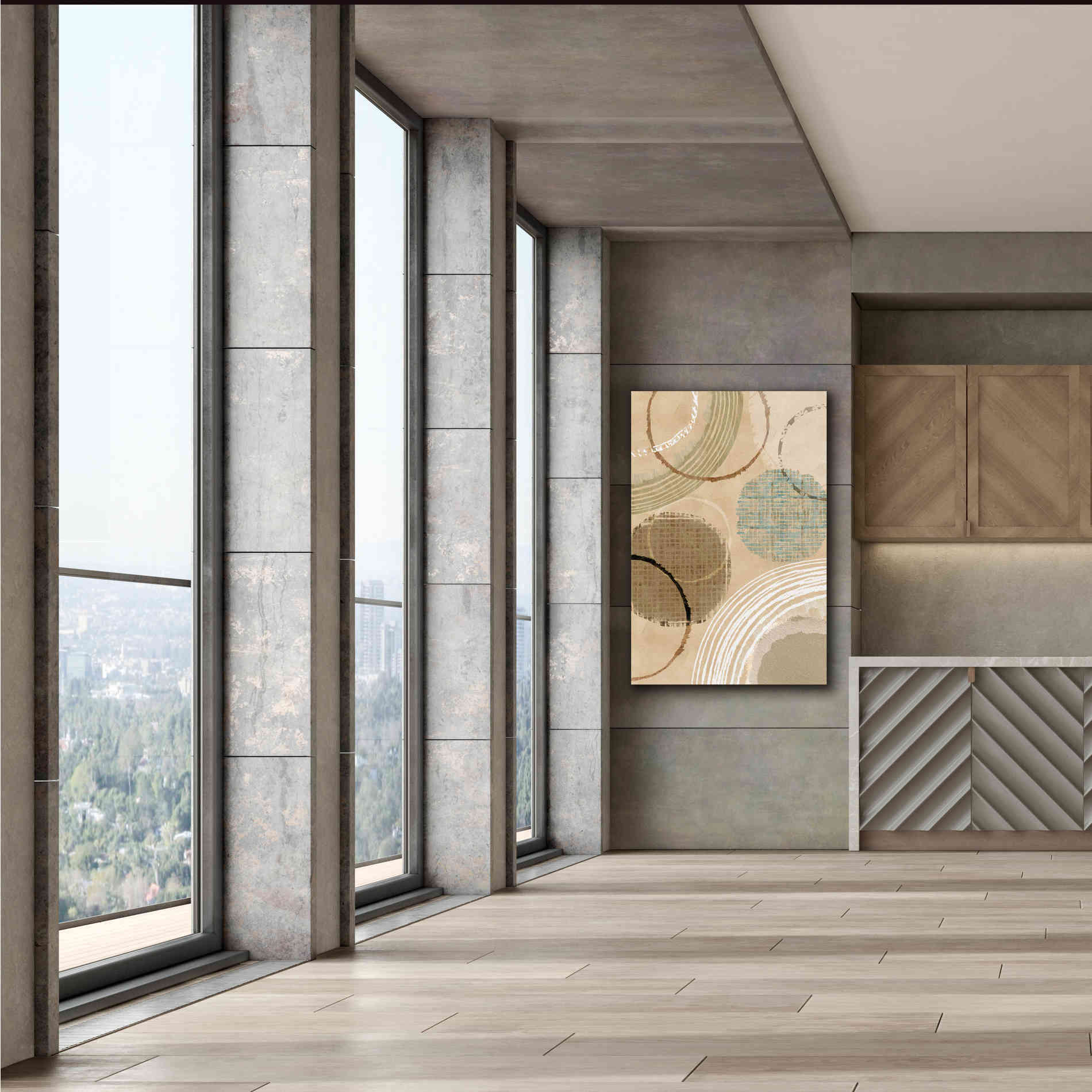 'Woven Baskets II' by Flora Kouta Giclee Canvas Wall Art,40 x 60