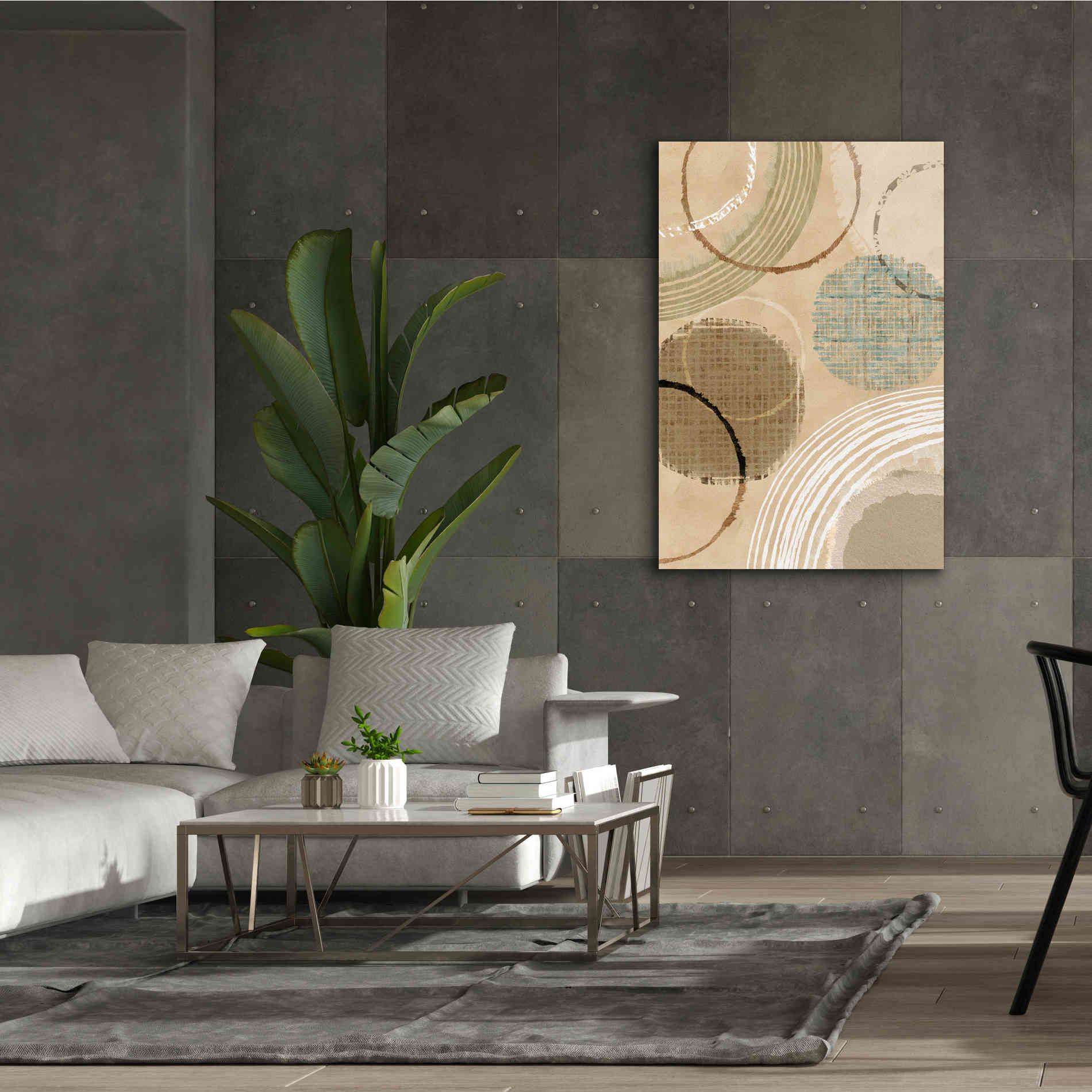 'Woven Baskets II' by Flora Kouta Giclee Canvas Wall Art,40 x 60