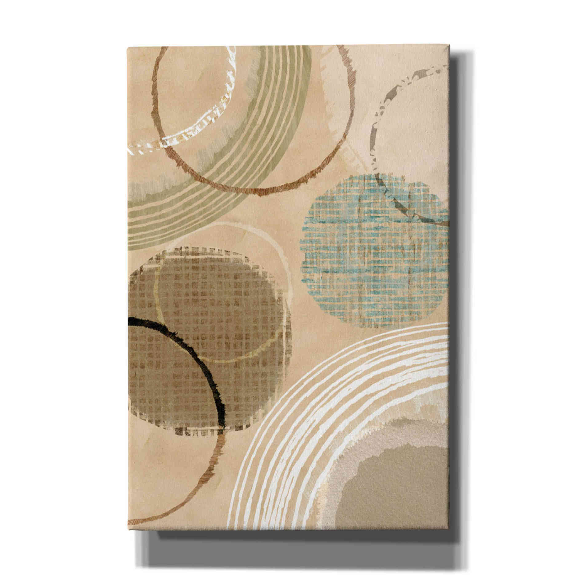 'Woven Baskets II' by Flora Kouta Giclee Canvas Wall Art