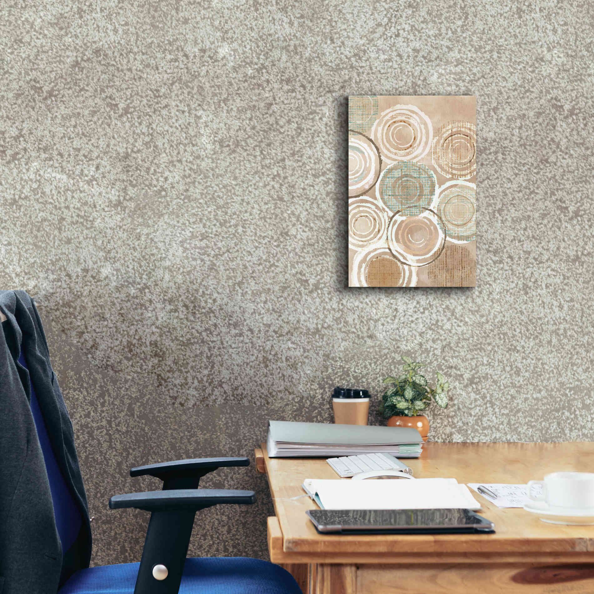 'Woven Baskets III' by Flora Kouta Giclee Canvas Wall Art,12 x 18