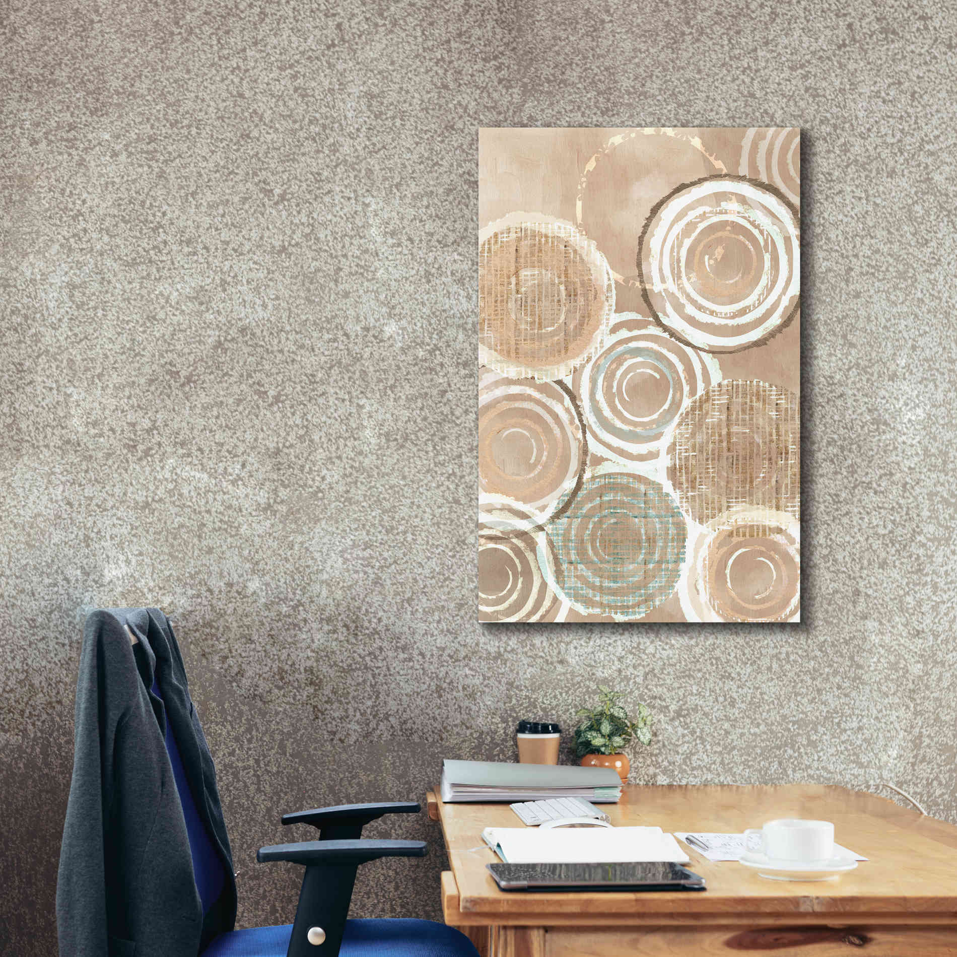 'Woven Baskets IV' by Flora Kouta Giclee Canvas Wall Art,26 x 40