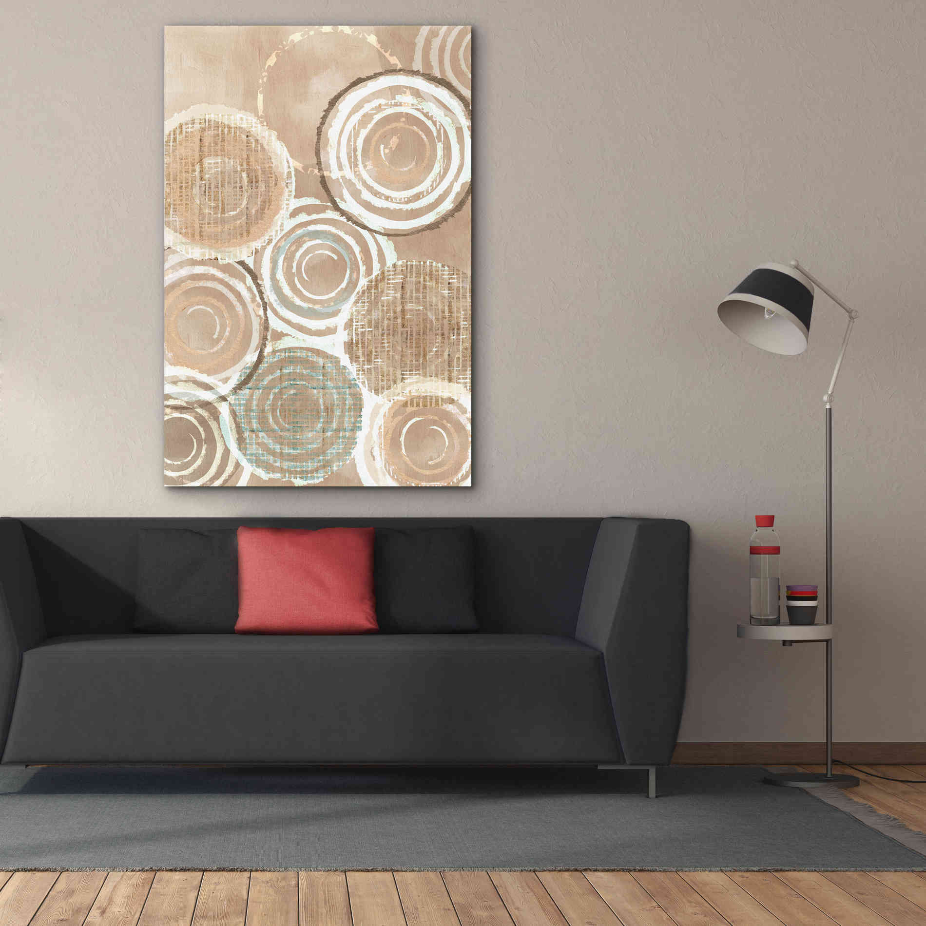 'Woven Baskets IV' by Flora Kouta Giclee Canvas Wall Art,40 x 60