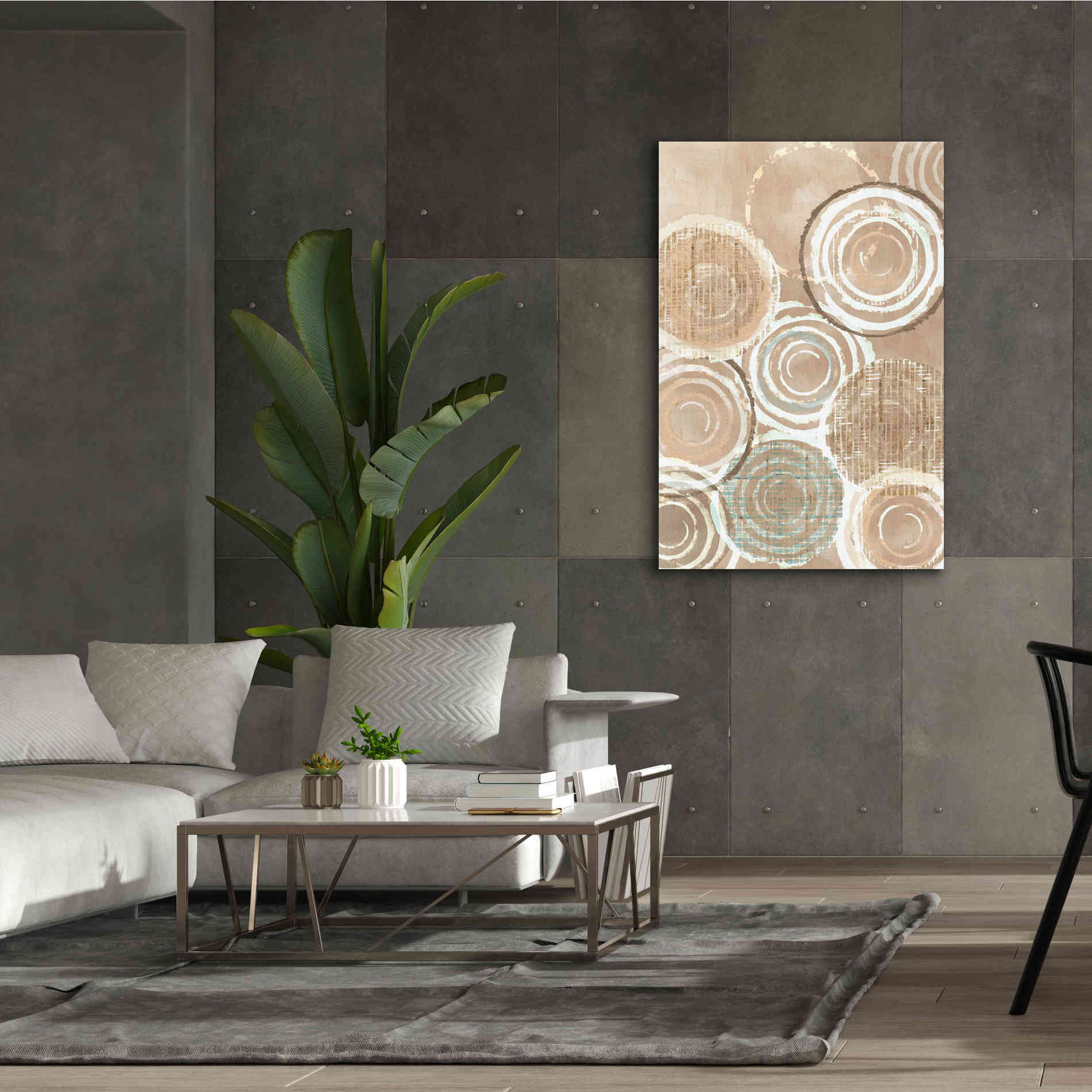 'Woven Baskets IV' by Flora Kouta Giclee Canvas Wall Art,40 x 60