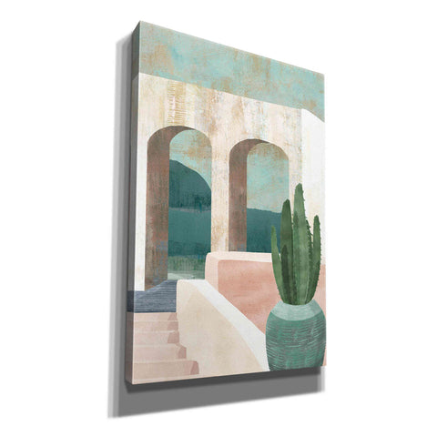Image of 'Sunbaked Archway II' by Flora Kouta Giclee Canvas Wall Art
