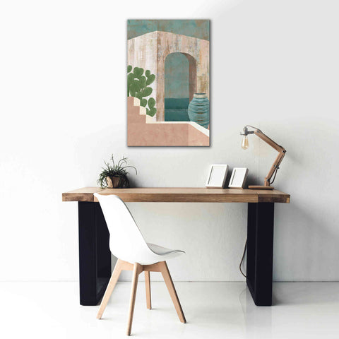 Image of 'Sunbaked Archway III' by Flora Kouta Giclee Canvas Wall Art,26 x 40