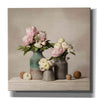 'Three Spring Blooms' by Leah McLean Giclee Canvas Wall Art