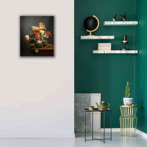 Image of 'A Study On Tulips' by Leah McLean Giclee Canvas Wall Art,20 x 24