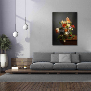 'A Study On Tulips' by Leah McLean Giclee Canvas Wall Art,40 x 54