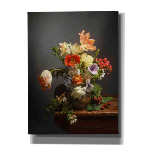 Image of 'A Study On Tulips' by Leah McLean Giclee Canvas Wall Art