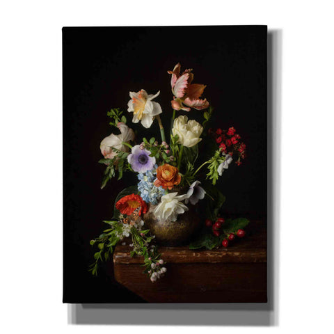 Image of 'A Bounty Of Spring Blooms' by Leah McLean Giclee Canvas Wall Art