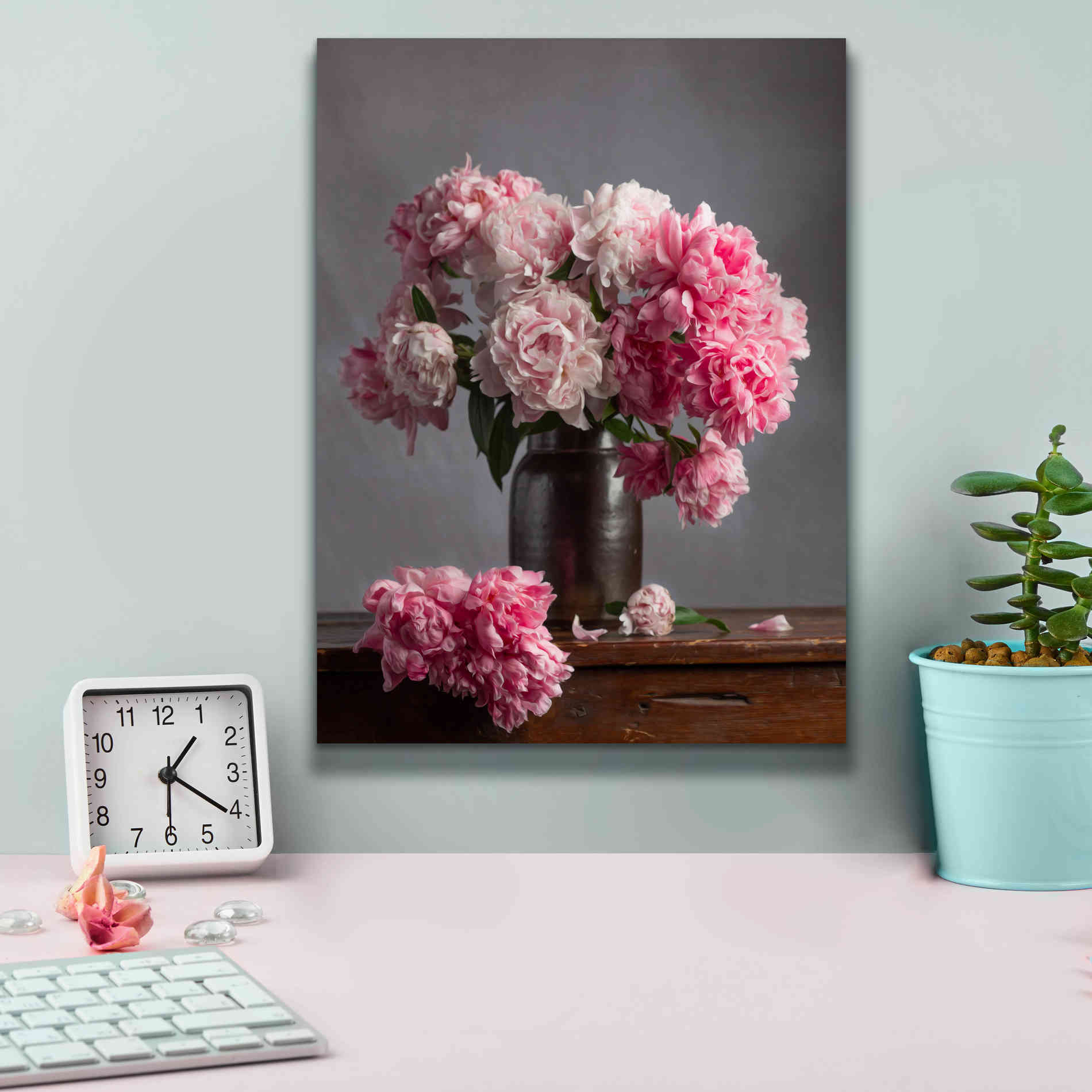 'Ruffles And Layers' by Leah McLean Giclee Canvas Wall Art,12 x 16