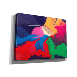 'Abstract Colorful Flows 1' by Irena Orlov Giclee Canvas Wall Art
