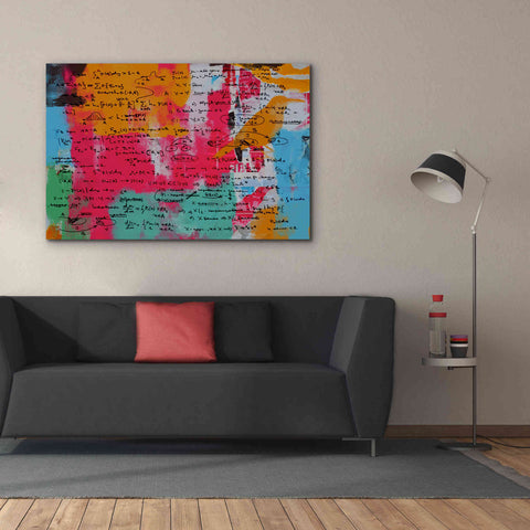 Image of 'Abstract Colorful Flows 2' by Irena Orlov Giclee Canvas Wall Art,60 x 40