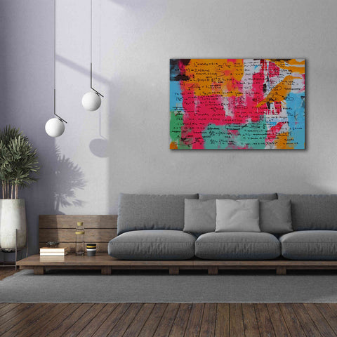 Image of 'Abstract Colorful Flows 2' by Irena Orlov Giclee Canvas Wall Art,60 x 40