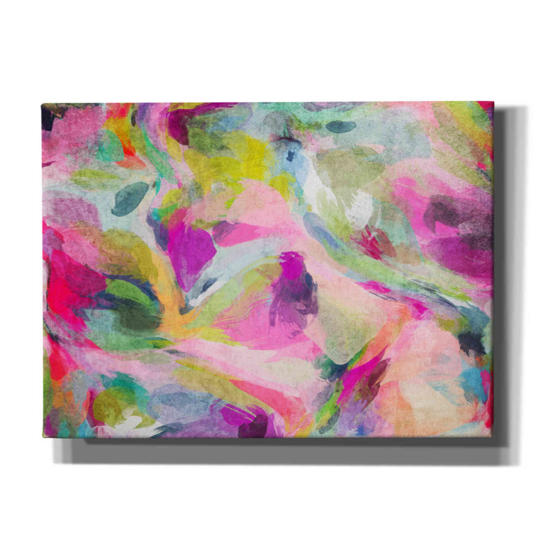 'Abstract Colorful Flows 3' by Irena Orlov Giclee Canvas Wall Art