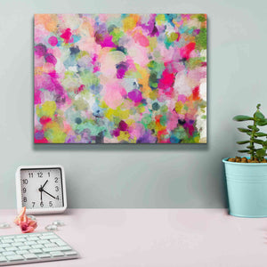 'Abstract Colorful Flows 4' by Irena Orlov Giclee Canvas Wall Art,16 x 12