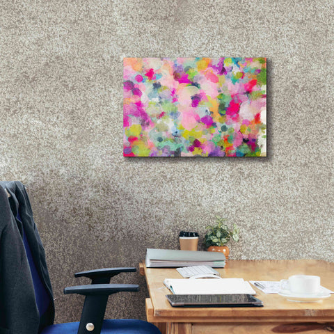 Image of 'Abstract Colorful Flows 4' by Irena Orlov Giclee Canvas Wall Art,26 x 18