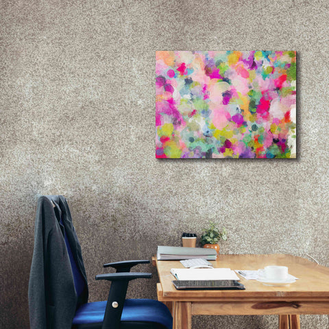 Image of 'Abstract Colorful Flows 4' by Irena Orlov Giclee Canvas Wall Art,34 x 26