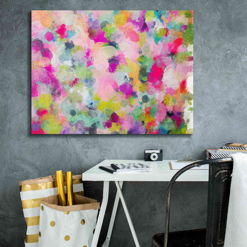 Image of 'Abstract Colorful Flows 4' by Irena Orlov Giclee Canvas Wall Art,34 x 26