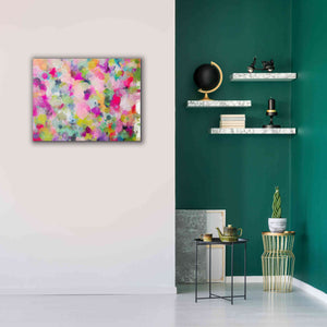 'Abstract Colorful Flows 4' by Irena Orlov Giclee Canvas Wall Art,34 x 26