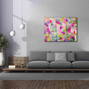 'Abstract Colorful Flows 4' by Irena Orlov Giclee Canvas Wall Art,54 x 40