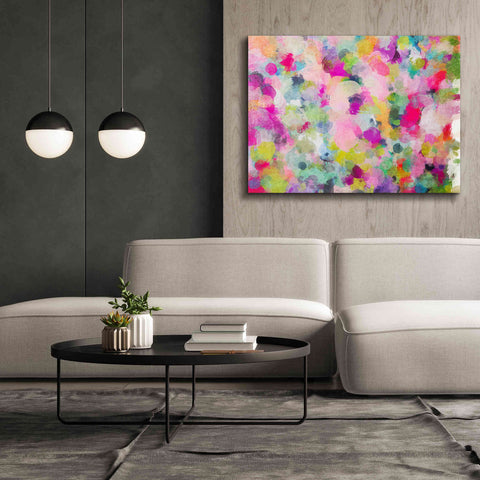 Image of 'Abstract Colorful Flows 4' by Irena Orlov Giclee Canvas Wall Art,54 x 40