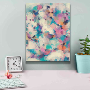 'Abstract Colorful Flows 5' by Irena Orlov Giclee Canvas Wall Art,12 x 16